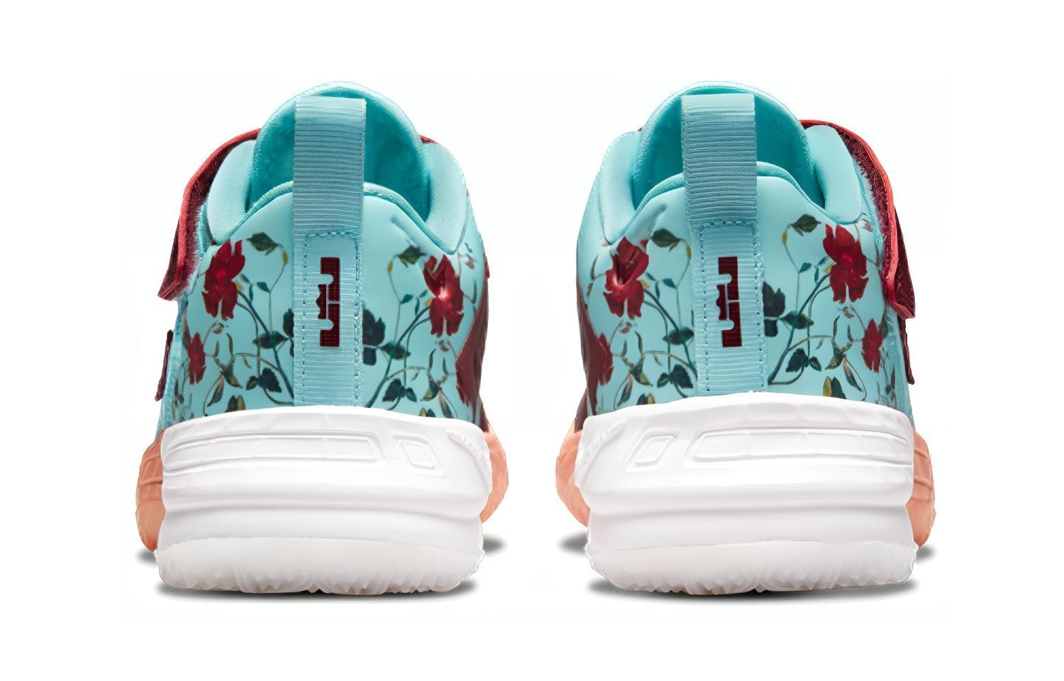 Nike Lebron 18 Low "Floral" 18 — фото 6