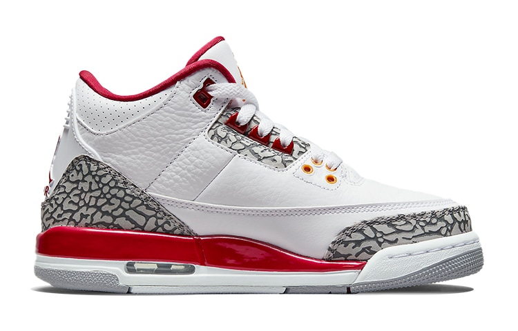 Jordan Air Jordan 3 Retro "Cardinal Red" GS — фото 7