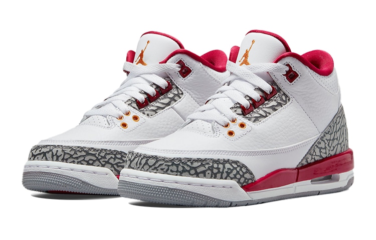 Jordan Air Jordan 3 Retro "Cardinal Red" GS — фото 8