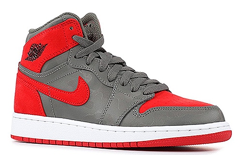 Jordan Air Jordan 1 Retro High Camo 3M Bred GS — фото 2