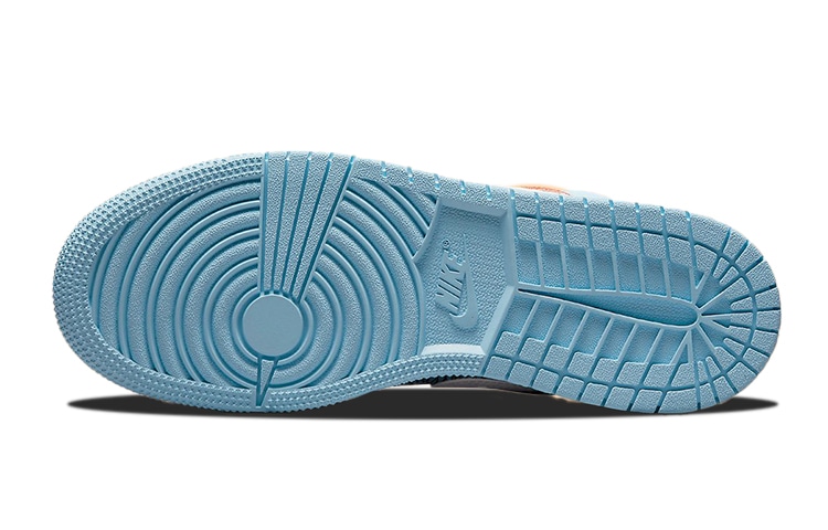 Jordan Air Jordan 1 Low Blue Stitch GS — фото 6
