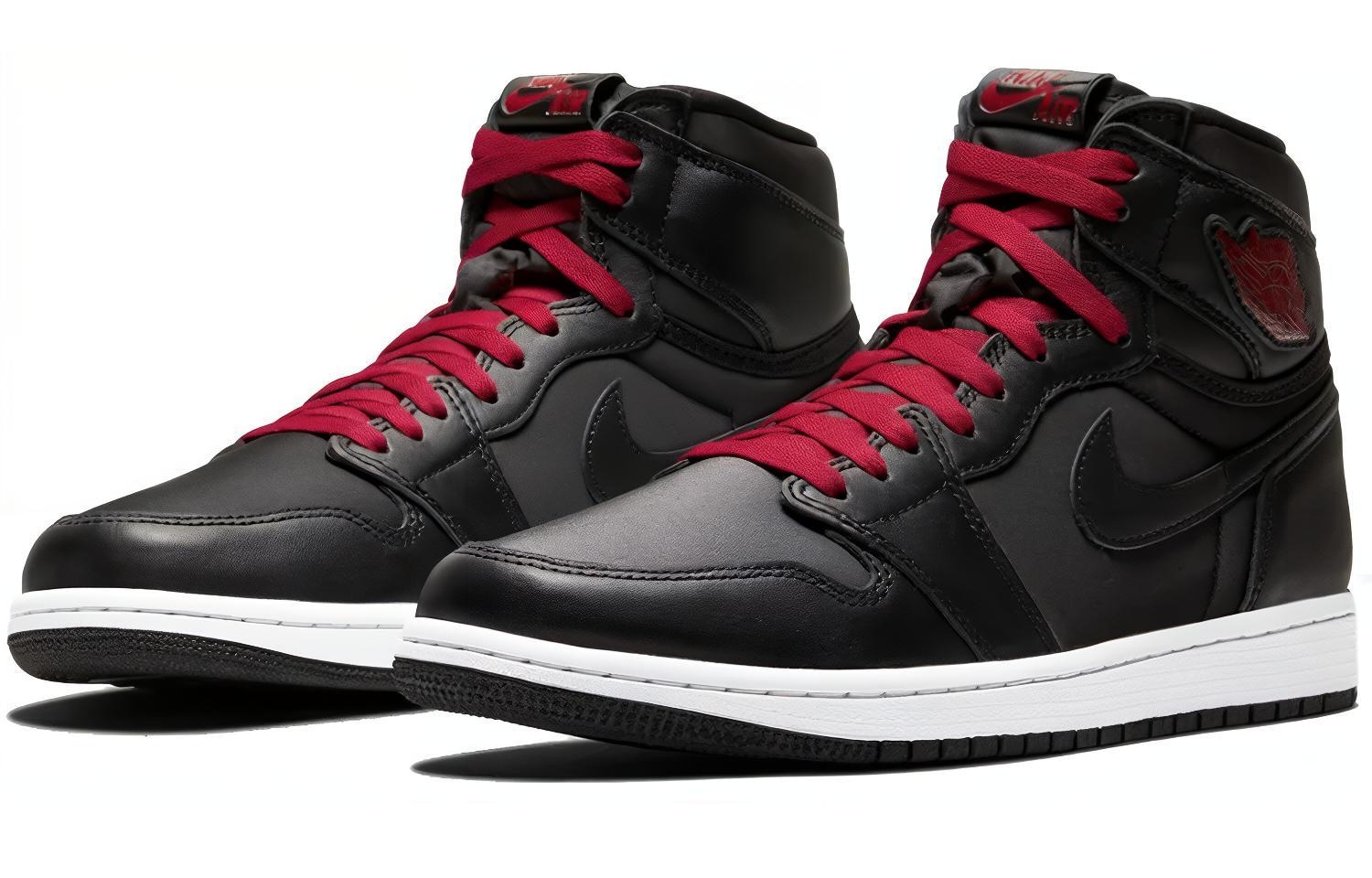 Jordan Air Jordan 1 Retro High OG Black Satin GS — фото 6
