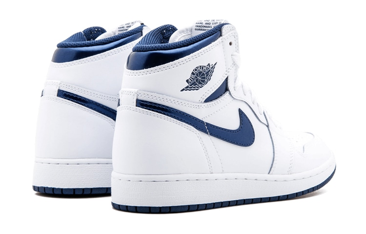 Jordan Air Jordan 1 Retro Metallic Navy GS 2016 — фото 3