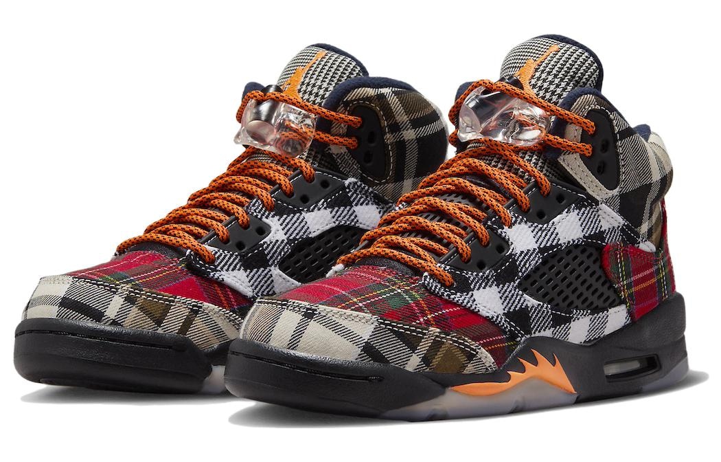Jordan Air Jordan 5 "Plaid" GS — фото 3