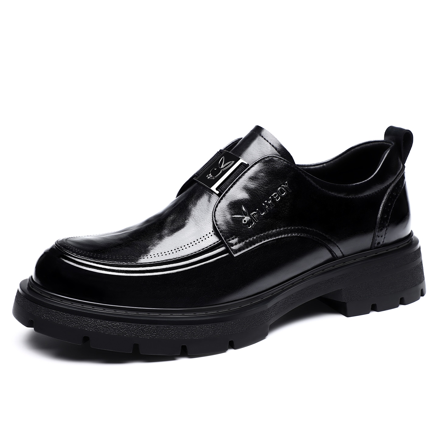 Playboy Derby Shoes Black