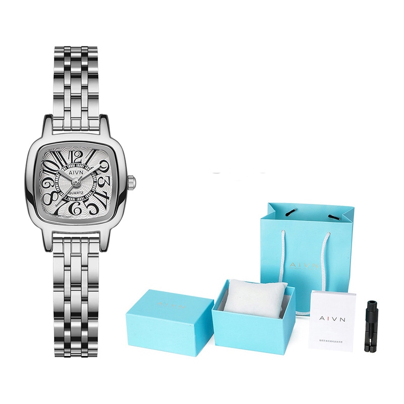 Часы Aivn Fashion Quartz Silver Dial