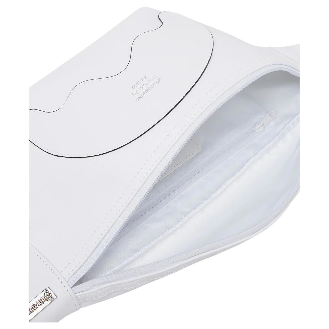 Sprayground Logo PVC Waist Bag White — фото 1