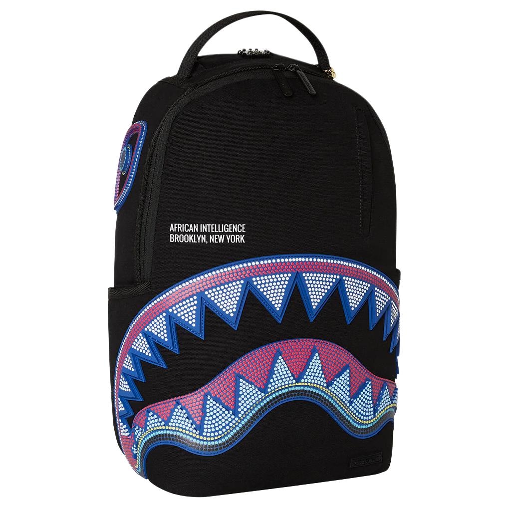 Sprayground Shark Mouth Black Backpack — фото 2