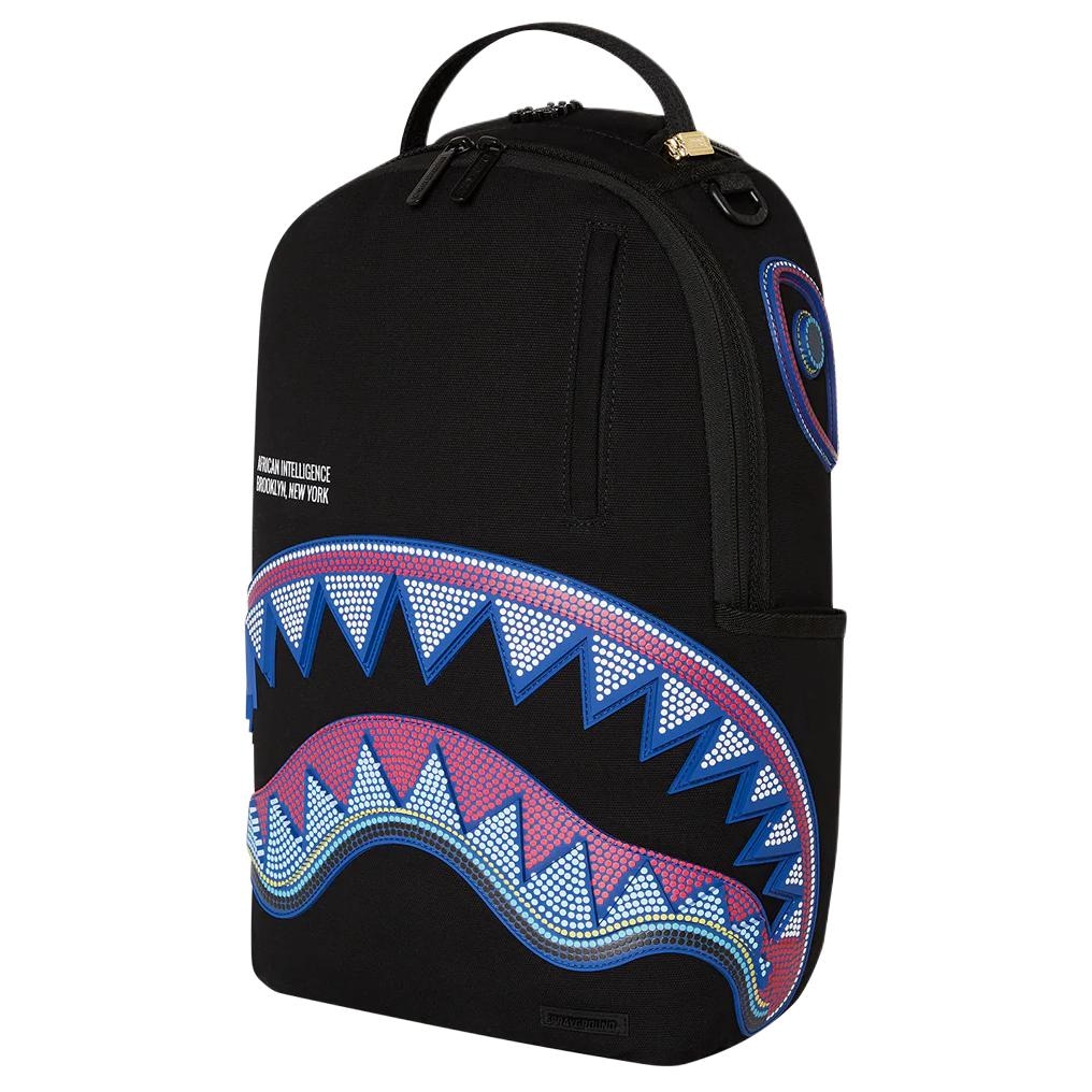 Sprayground Shark Mouth Black Backpack — фото 1