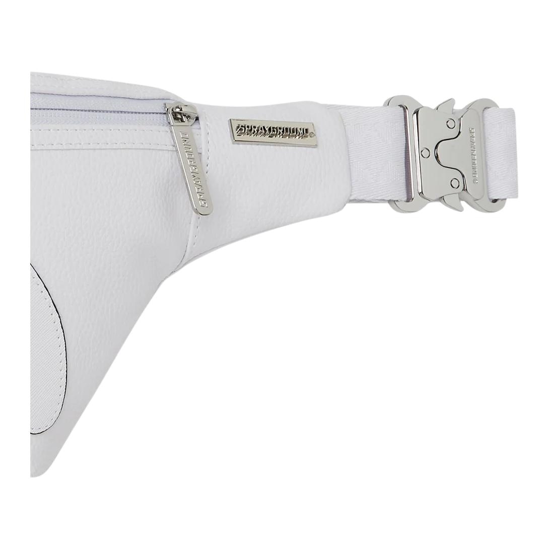 Sprayground Logo PVC Waist Bag White — фото 3