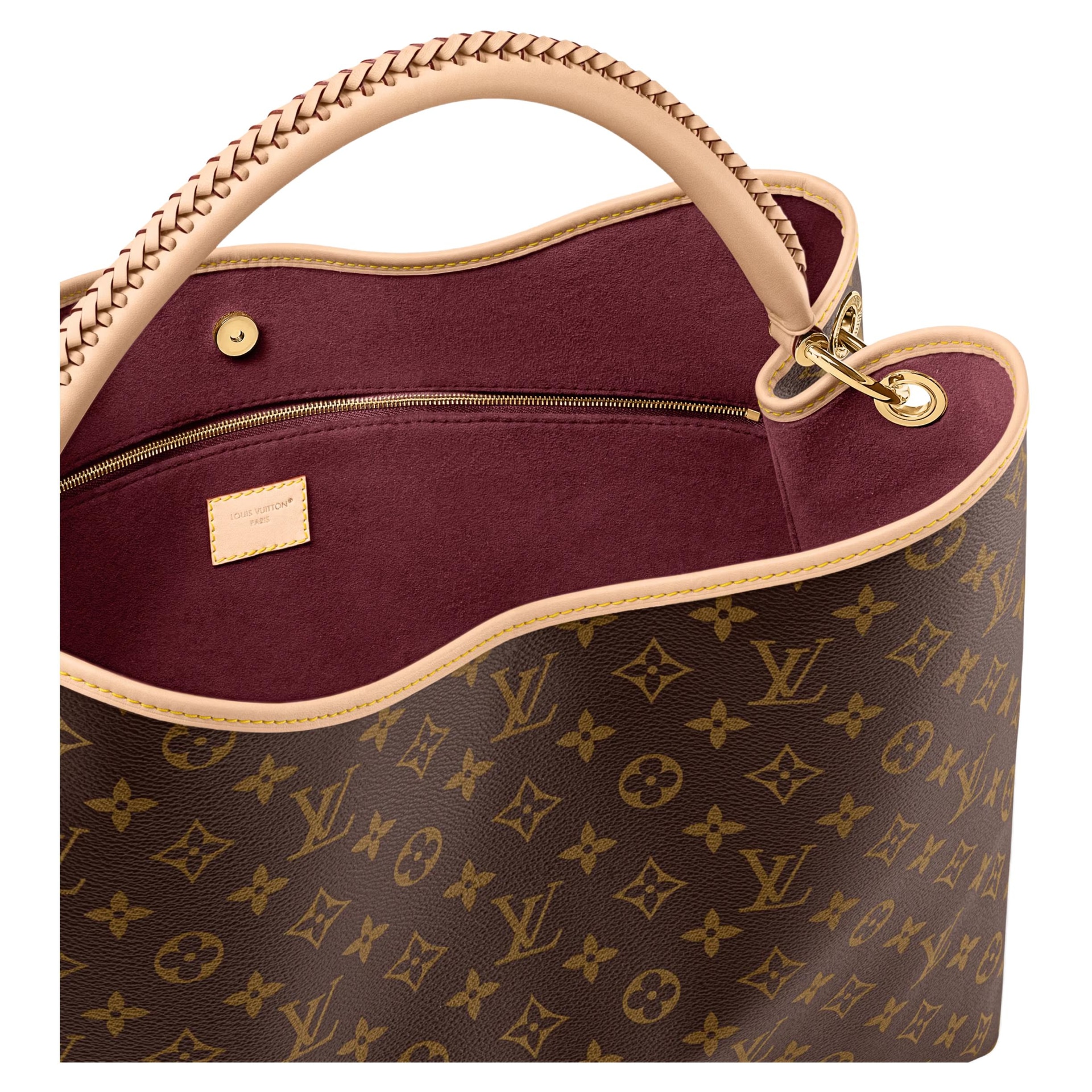 Louis Vuitton Again Tote Brown — фото 4