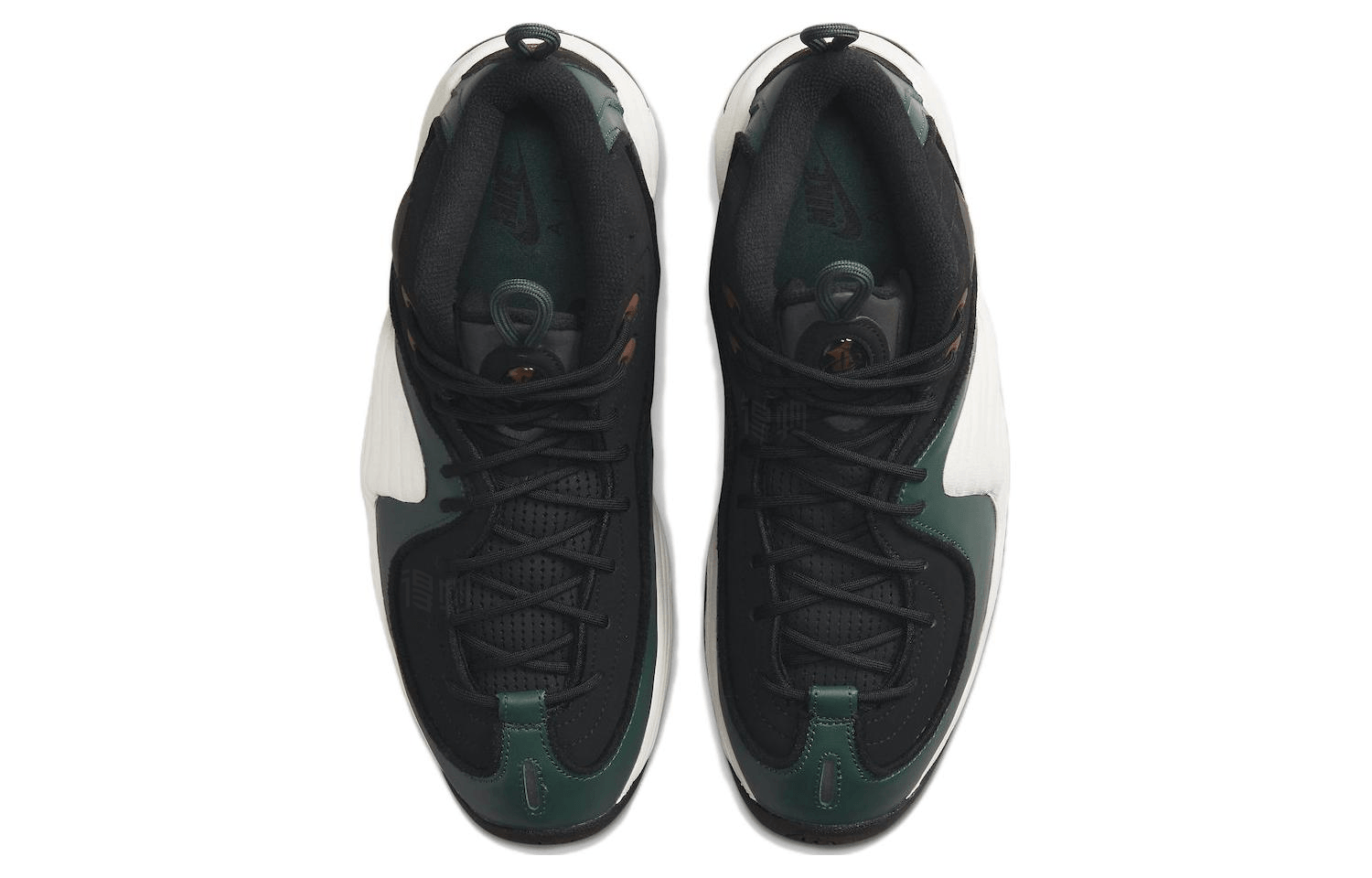 Nike Air Penny 2 Black Green — фото 3
