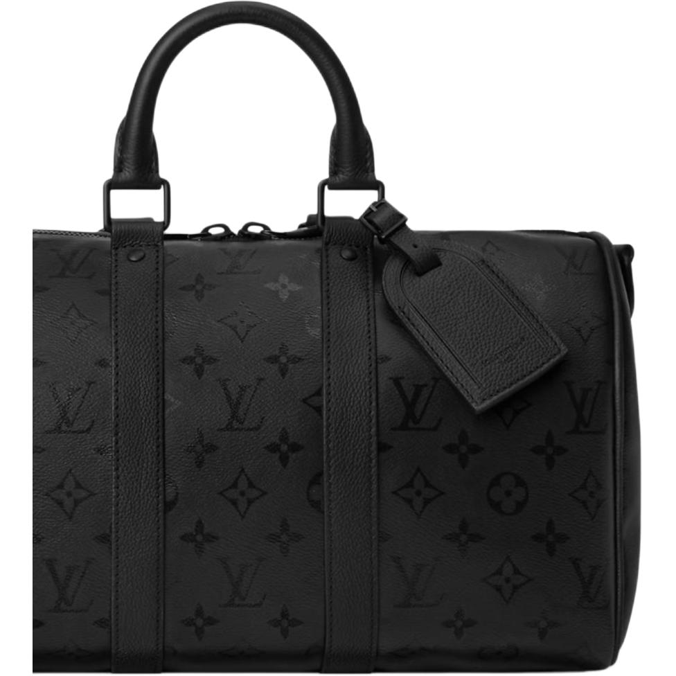 Louis Vuitton keepall BANDOULIRE 35 Monogram Midnight — фото 4