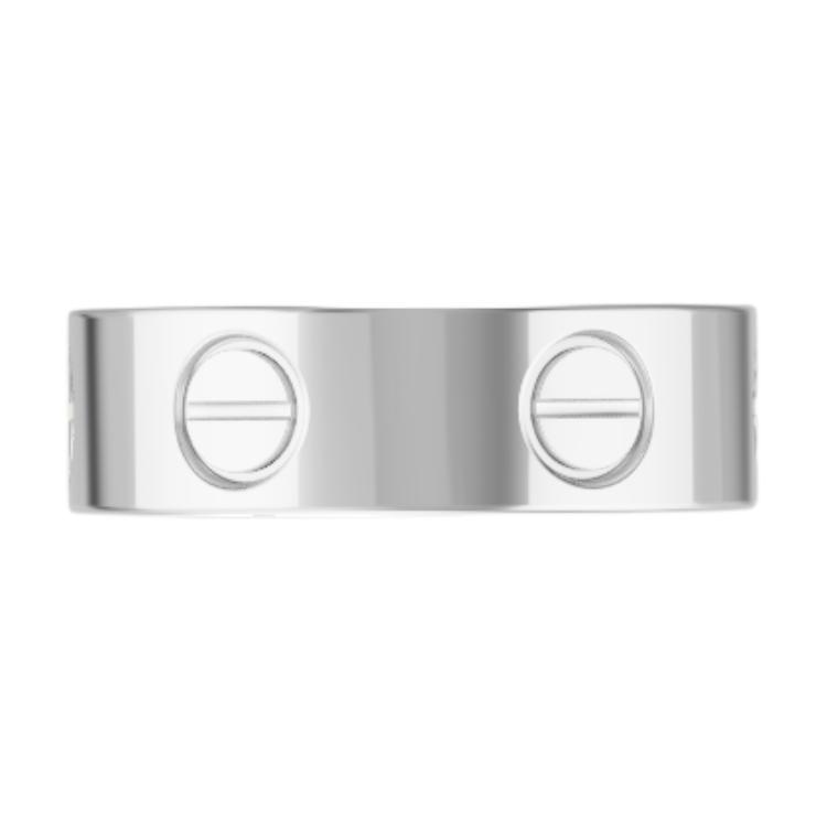 Cartier LOVE Ring 18K White Gold 5.5mm — фото 2