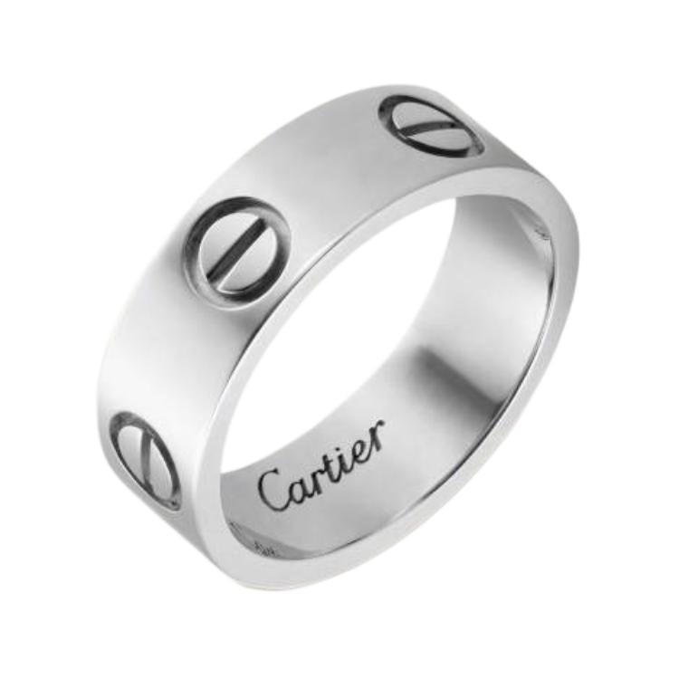 Cartier LOVE Ring 18K White Gold 5.5mm — фото 3