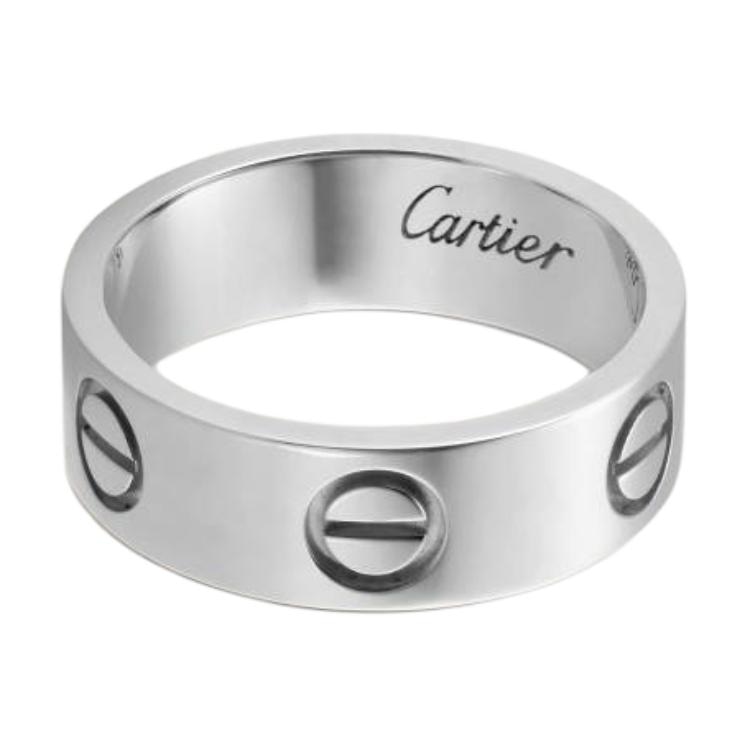 CARTIER/卡地亚 Cartier LOVE Ring 18K White Gold 5.5mm