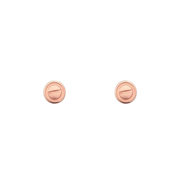 CARTIER/卡地亚 Cartier LOVE 18K Rose Gold Earrings
