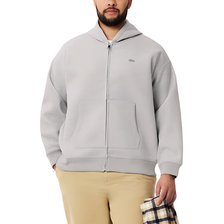 Lacoste Hoodie Grey — фото 4