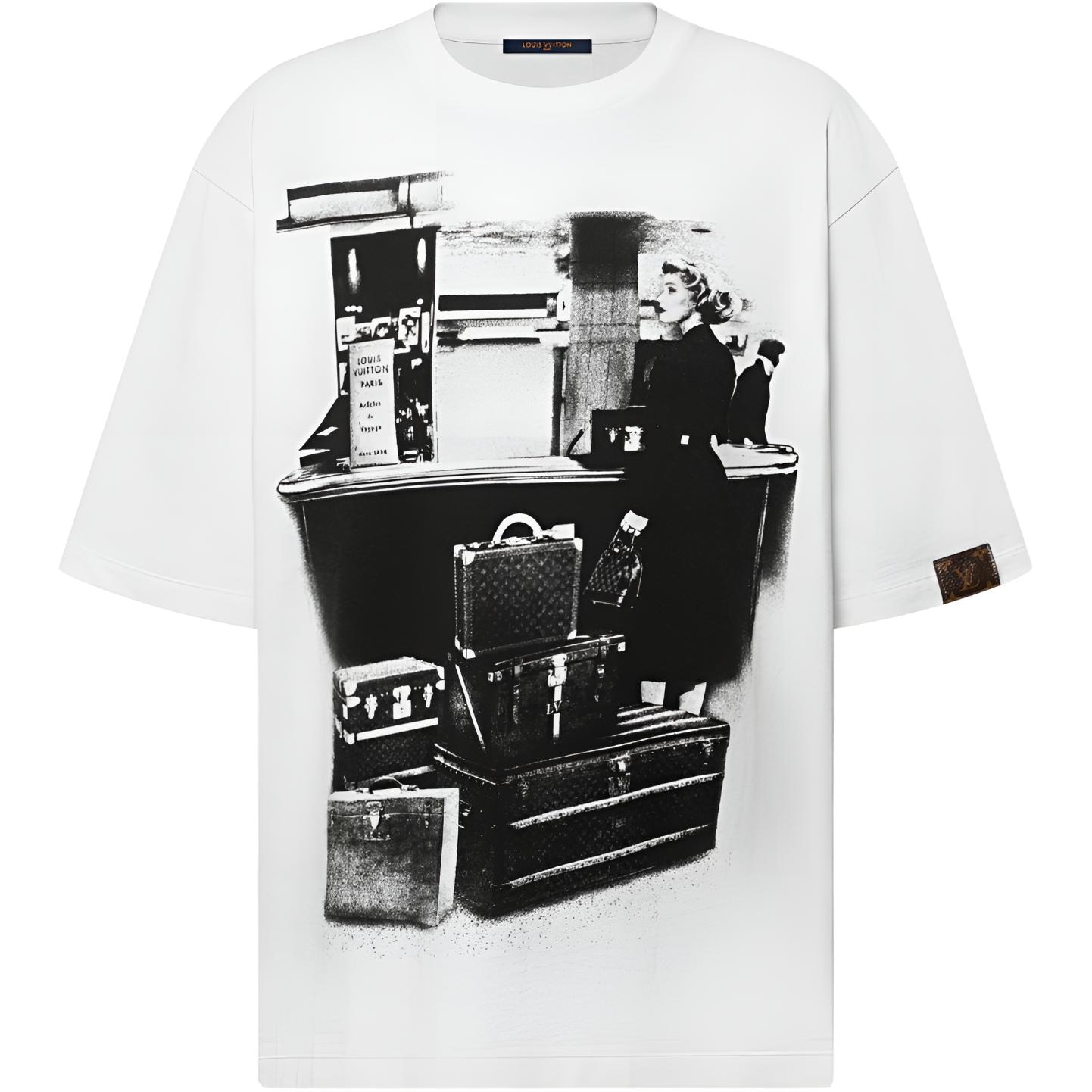Футболка Louis Vuitton Trunk print FW25 T