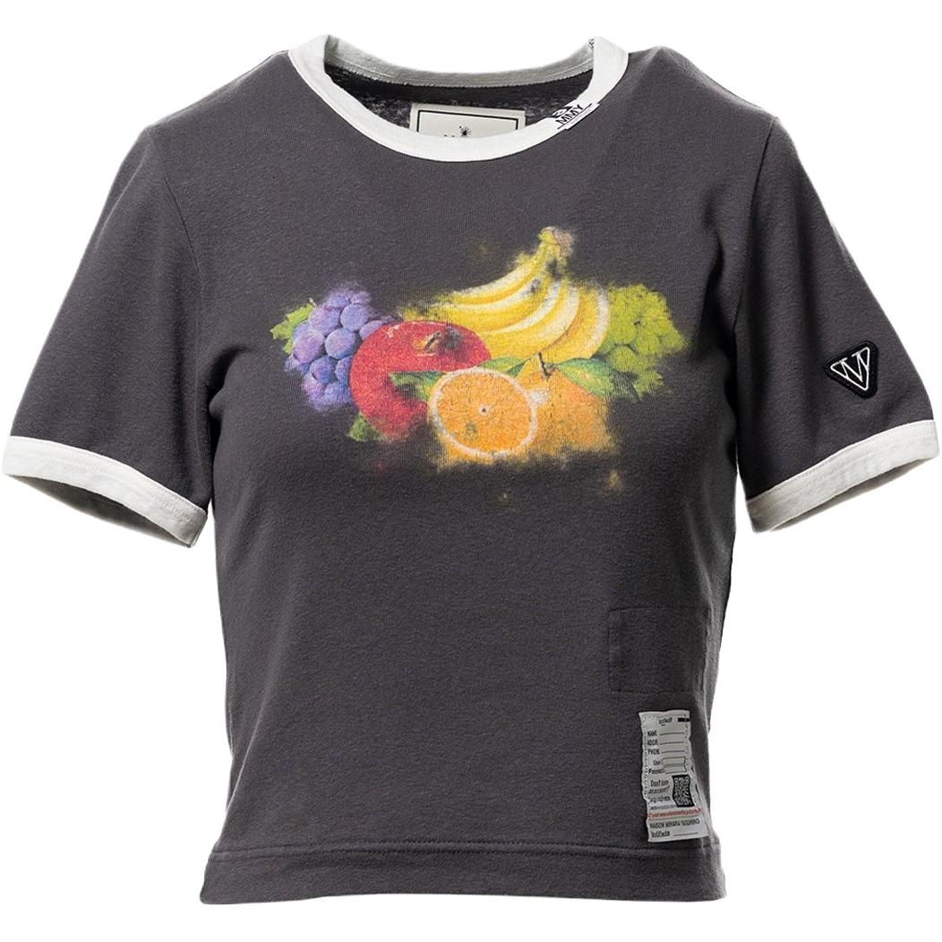 Maison Mihara Yasuhiro MMY SS26 Fruit Printed Ringer Mini T-shirt 2026 T