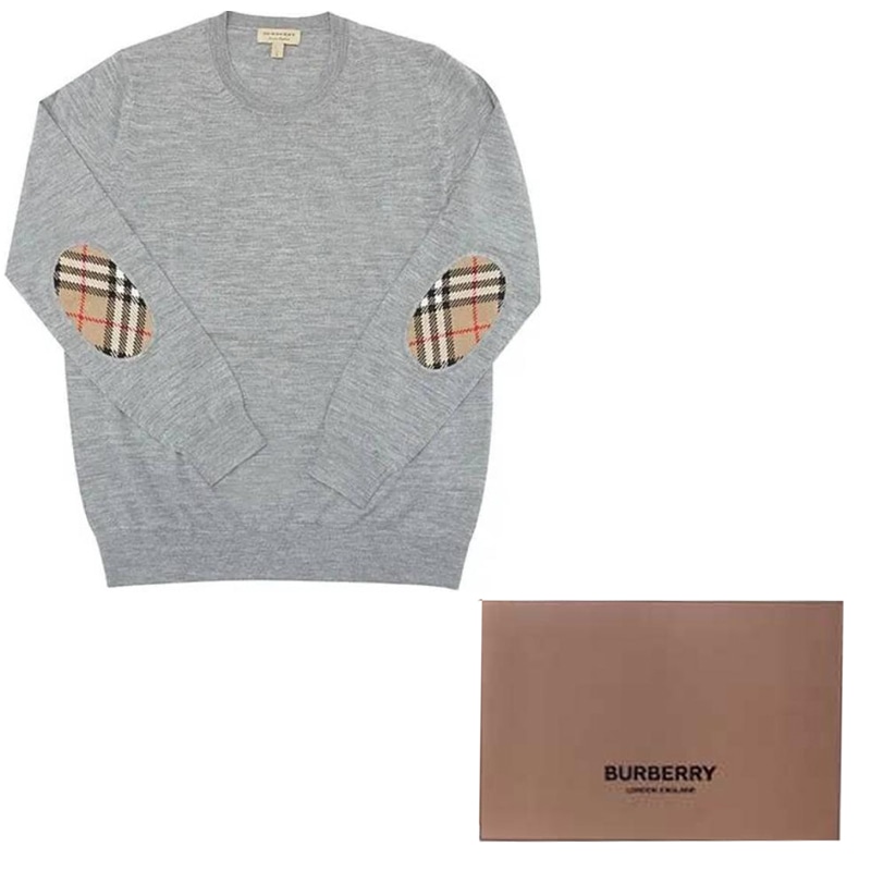 Burberry Crewneck Sweatshirt Grey — фото 8