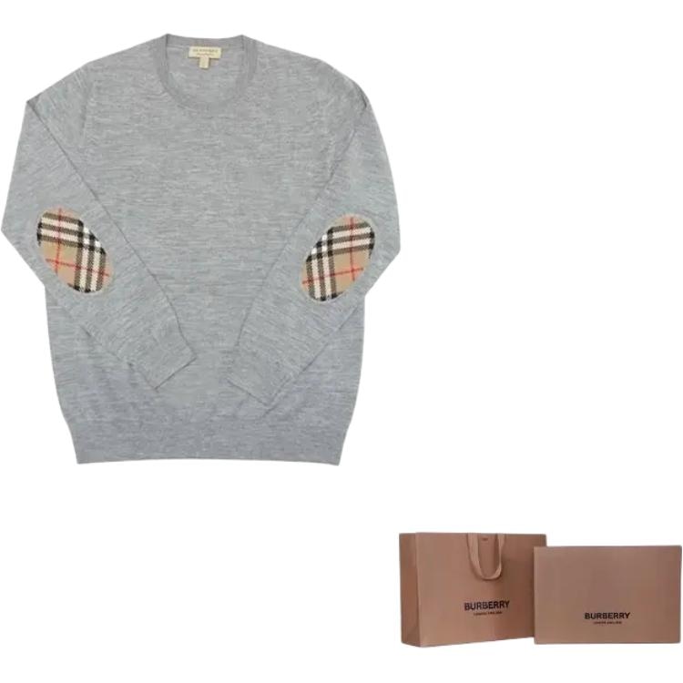 Burberry Crewneck Sweatshirt Grey — фото 7