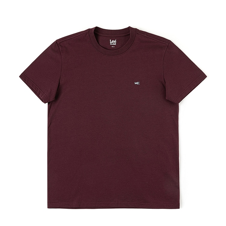 Lee Xline Logo Print Tee Black