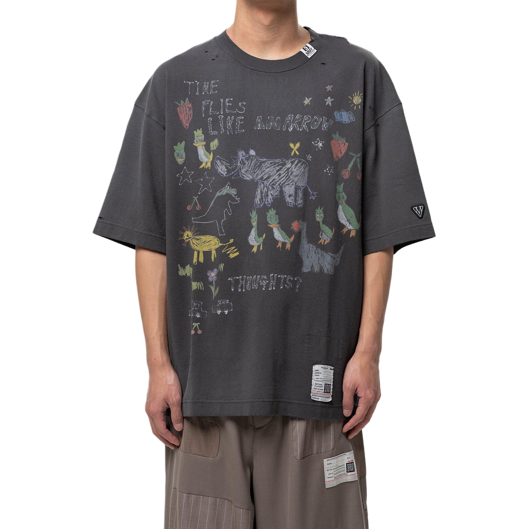 Maison Mihara Yasuhiro MMY SS26 Kids Doodle Printed T-shirt 2026 T
