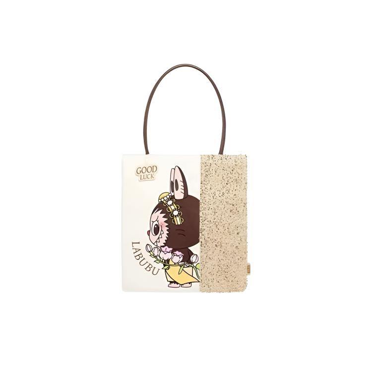 泡泡玛特 POP MART POP MART Labubu Good Luck Canvas Bag