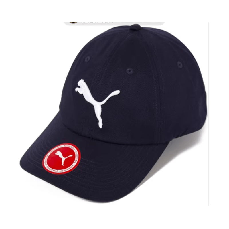 Puma Essentials Cap In Navy logo — фото 4
