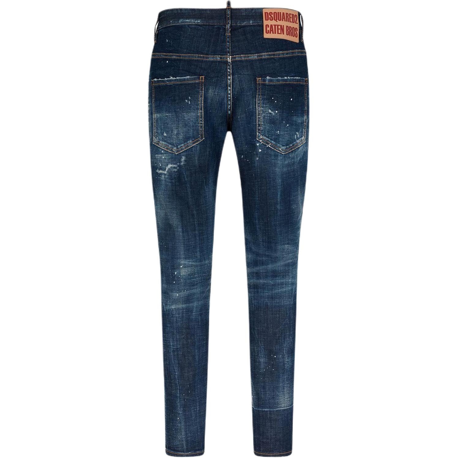 Dsquared 2 DSQUARED2 Navy Blue Jeans — фото 1