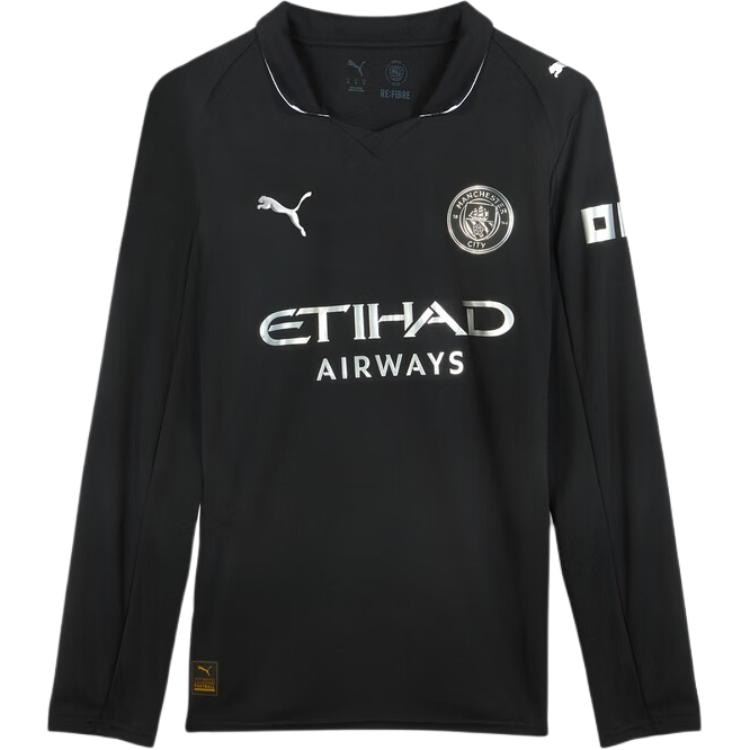Puma Manchester City SS25 Away Jersey Long Sleeve