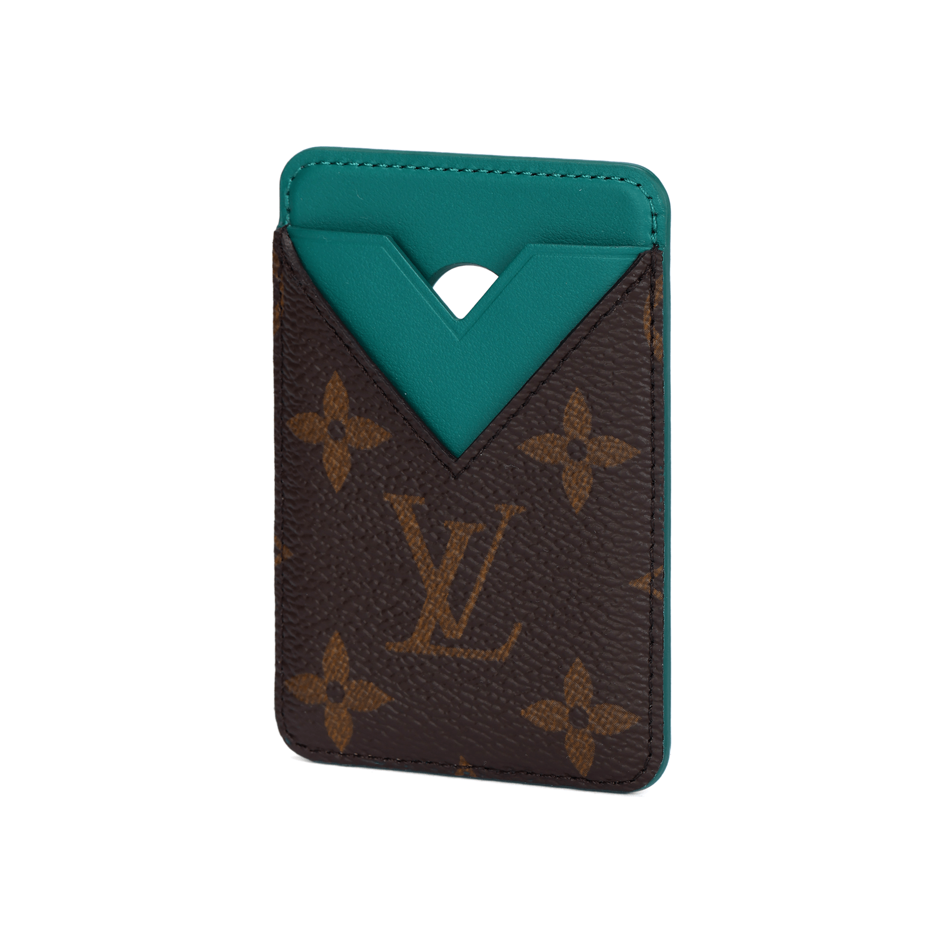 Louis Vuitton Card Holder Borneo Green — фото 6