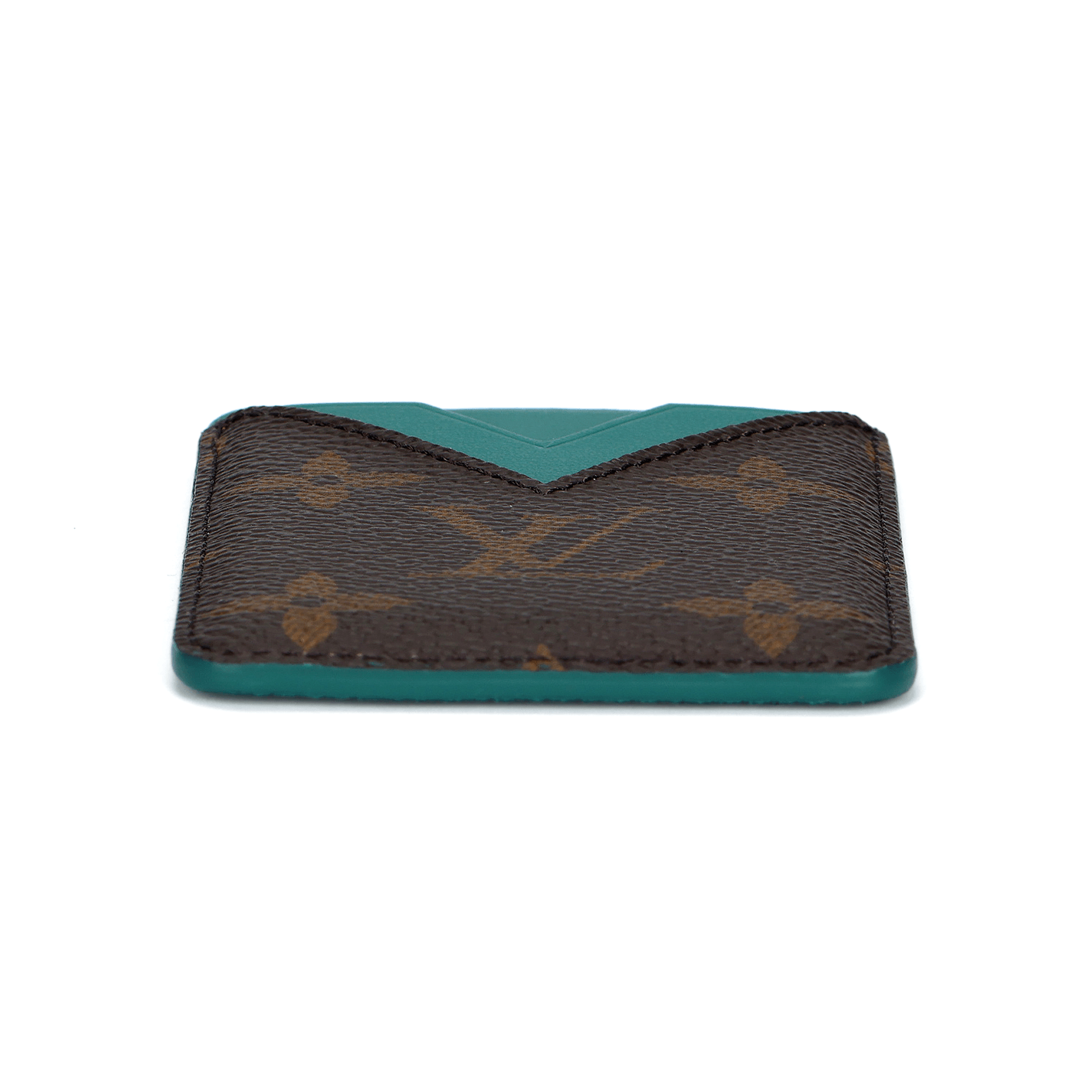 Louis Vuitton Card Holder Borneo Green — фото 8