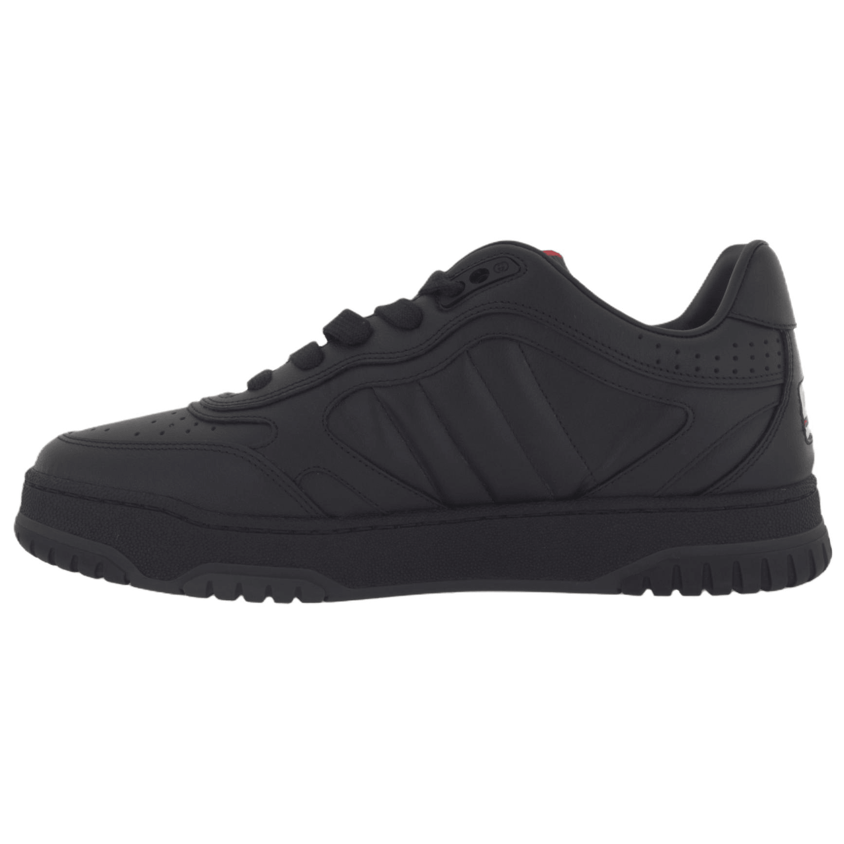 GUCCI/古驰 Gucci Re-Web Low Top Sneakers Black