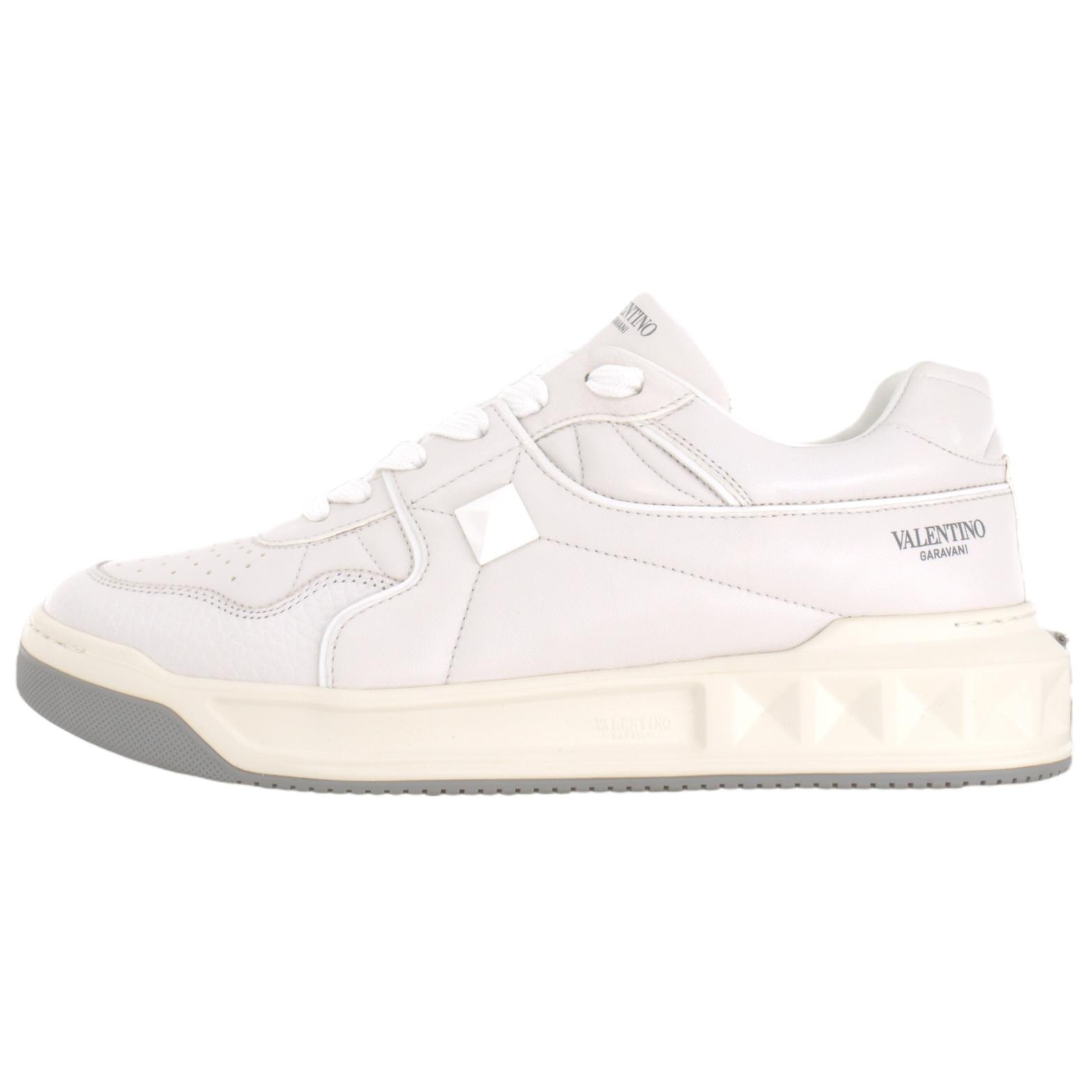 Кроссовки Valentino One Stud White