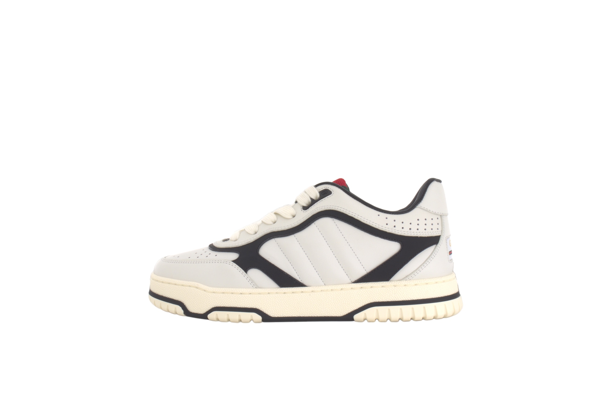 GUCCI/古驰 Gucci Leather Sneakers White