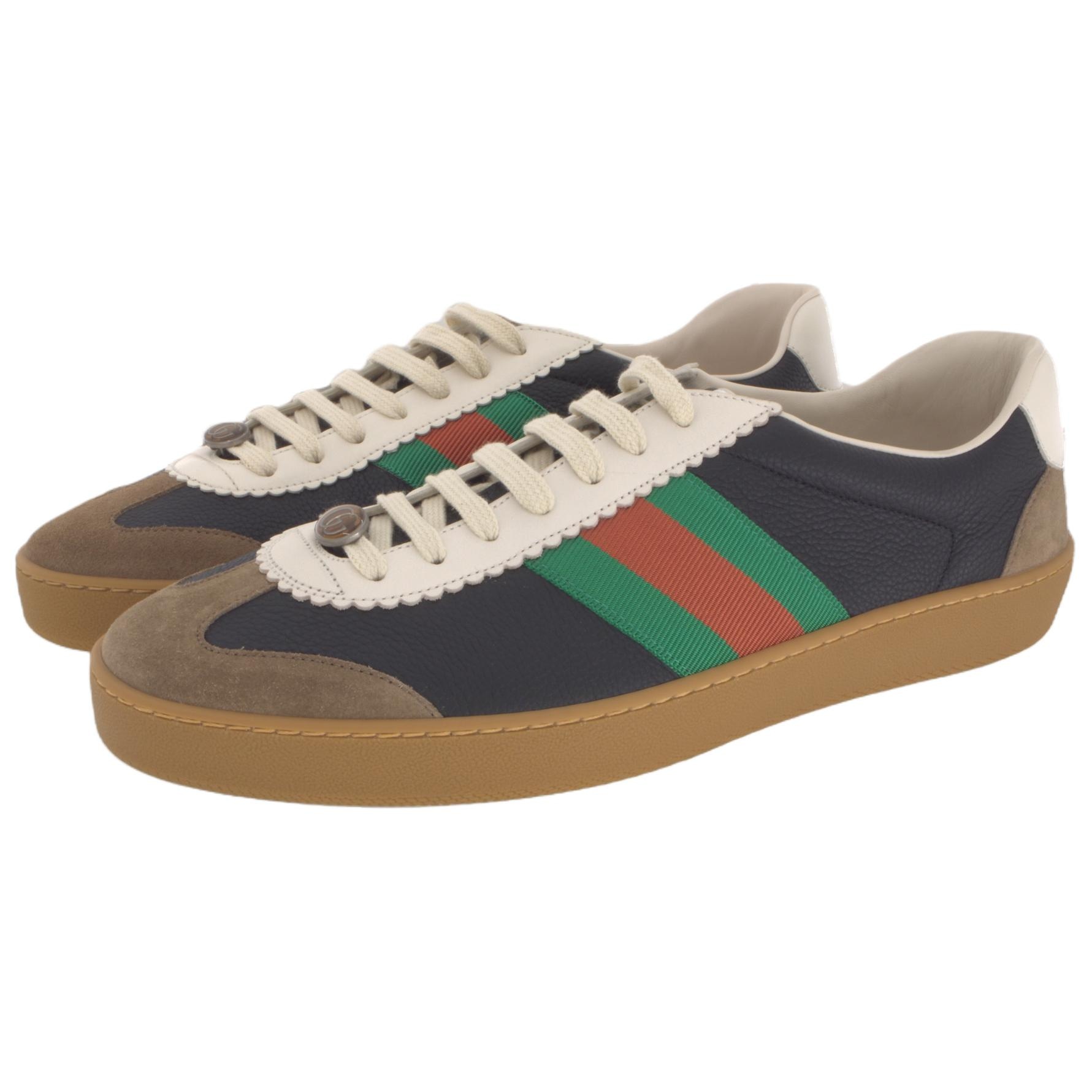 Gucci G74 Web Black Green — фото 2