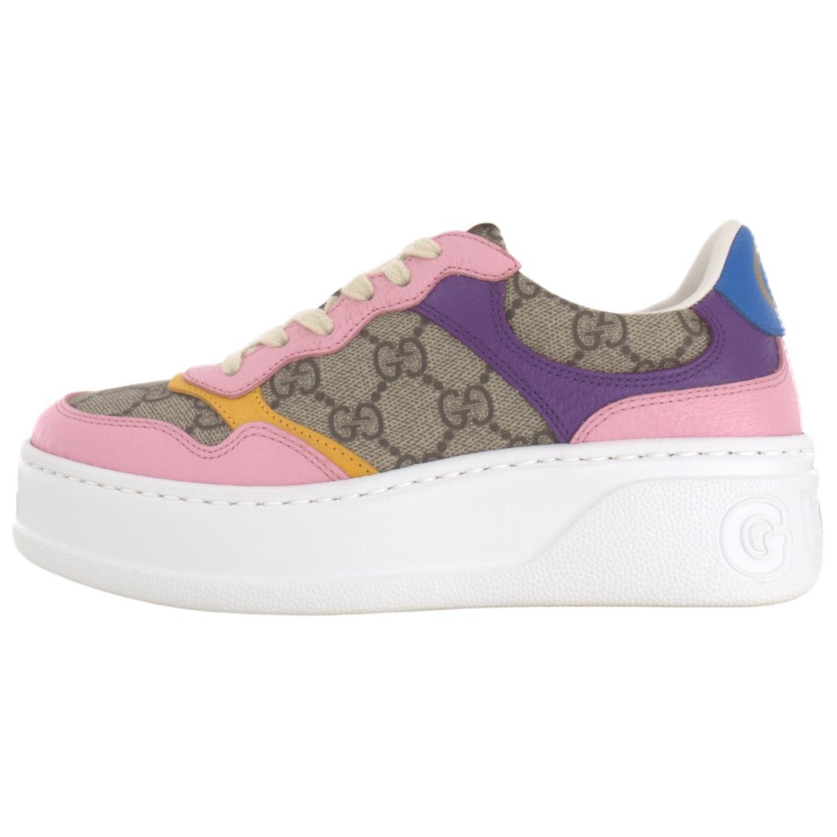 GUCCI/古驰 Gucci Double G Canvas Sneakers