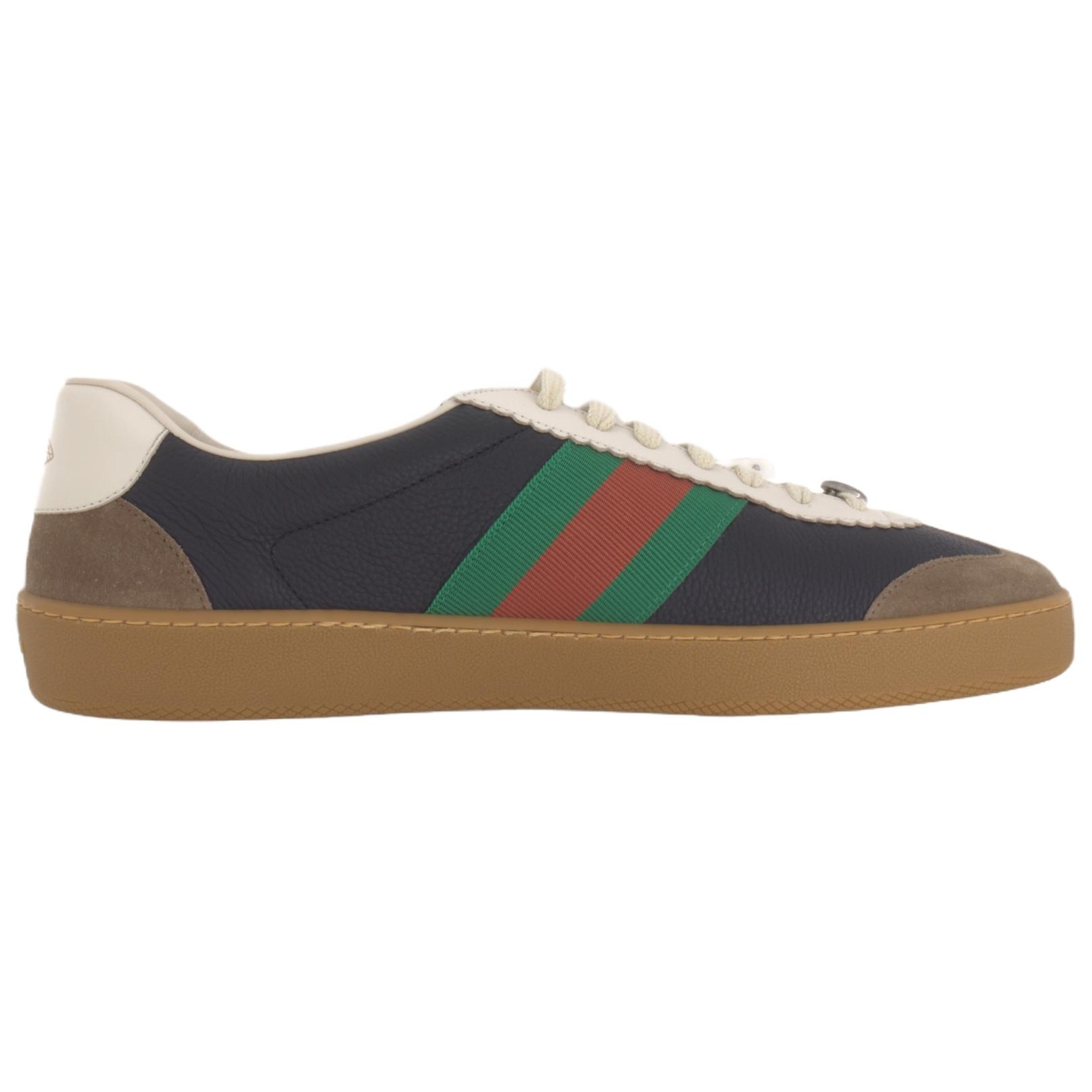 Gucci G74 Web Black Green — фото 1