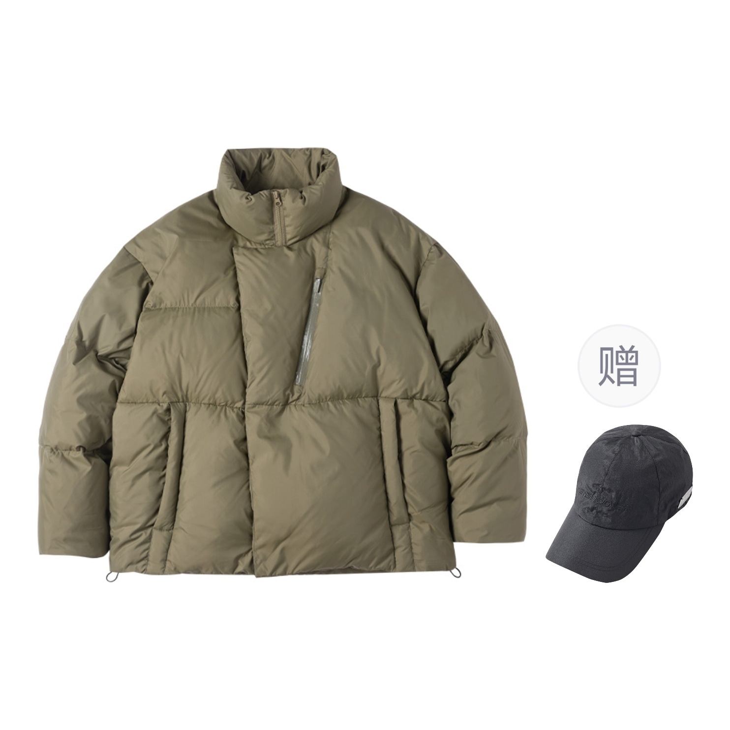隐蔽者/ENSHADOWER ENSHADOWER Quilted Down Jacket Military Green