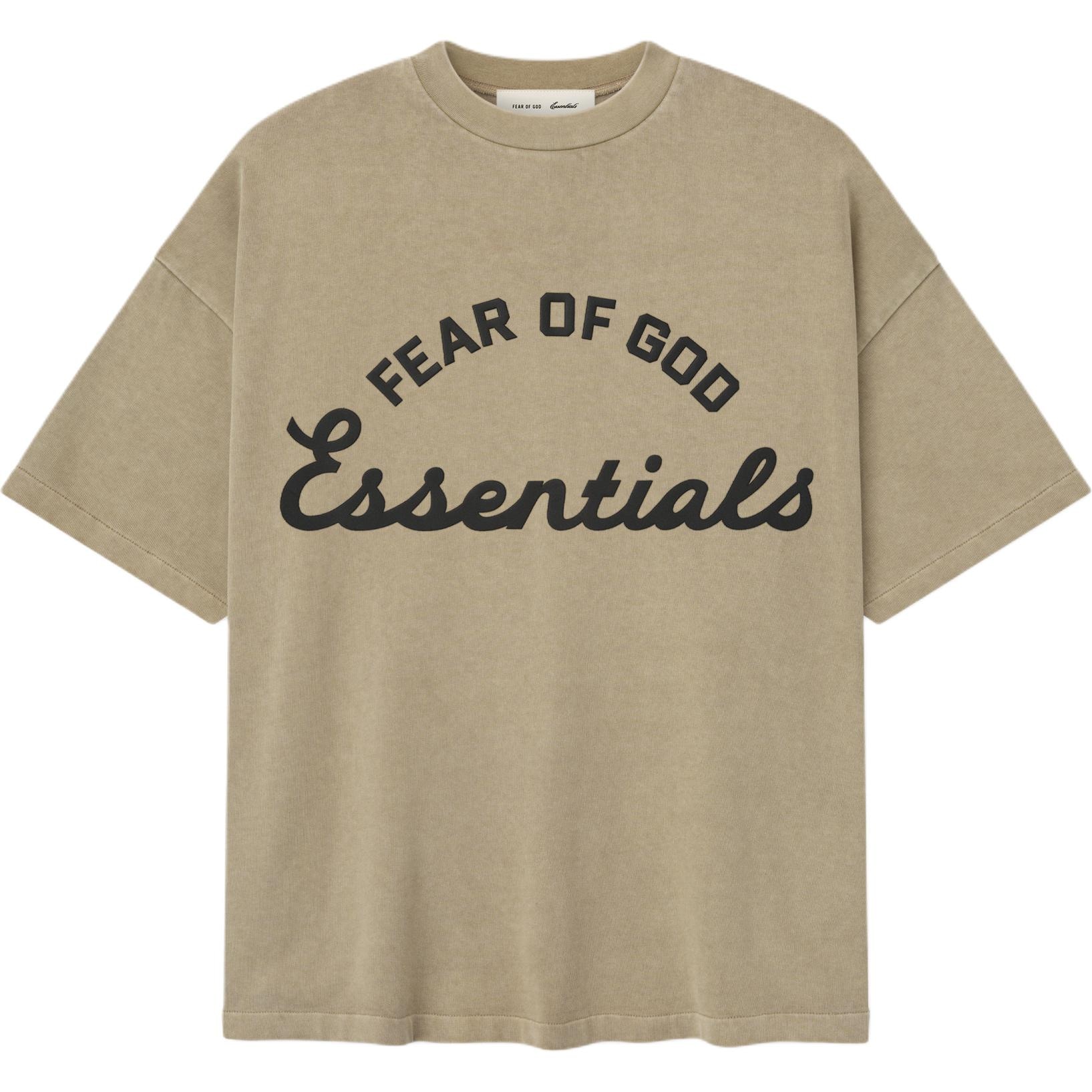 Fear of God Essentials Essentials SS26 TRAINING 90'S SHORT SLEEVE TEE FADED DUNE T