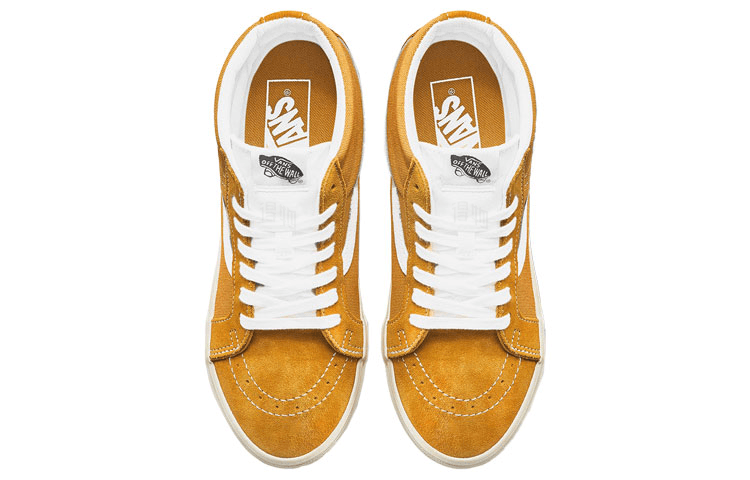 Vans SK8 Reissue Retro Sports Yellow White — фото 2