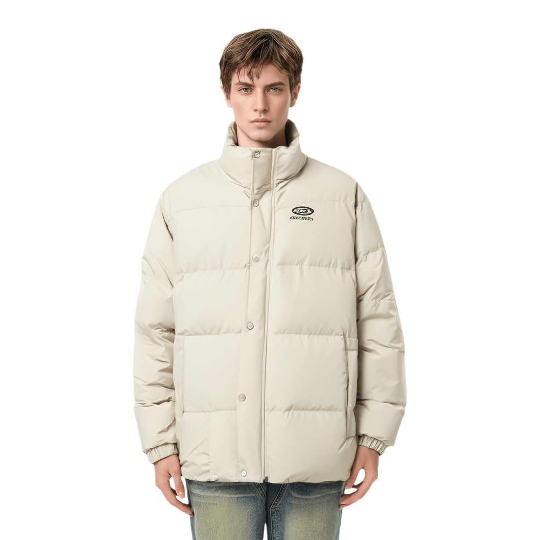 Skechers Sport Life Series Pearl White Down Jacket — фото 2