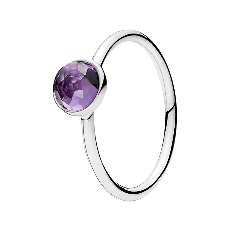 Pandora/潘多拉 Pandora February Birthstone Ring
