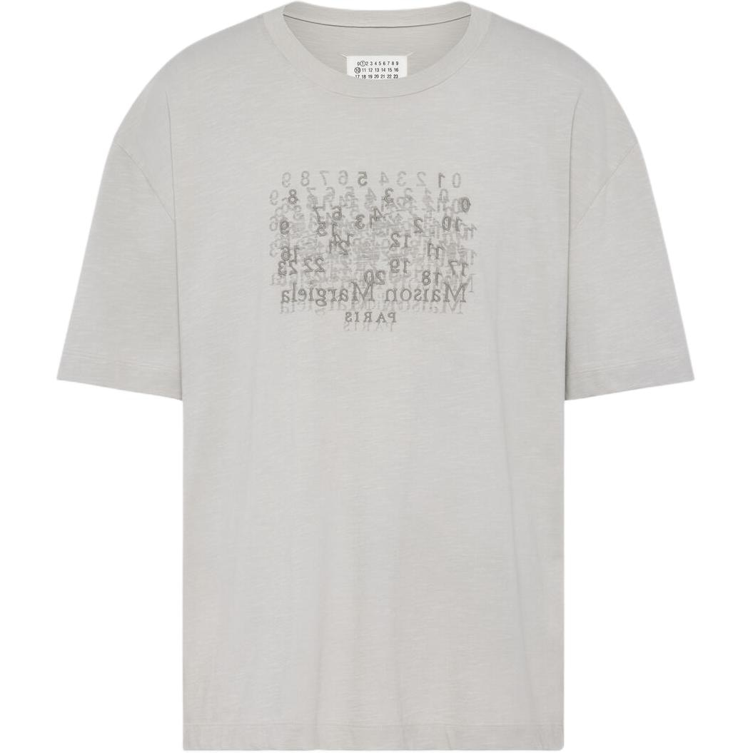 Maison Margiela/马吉拉 Maison Margiela Cotton Numerical T-shirt T