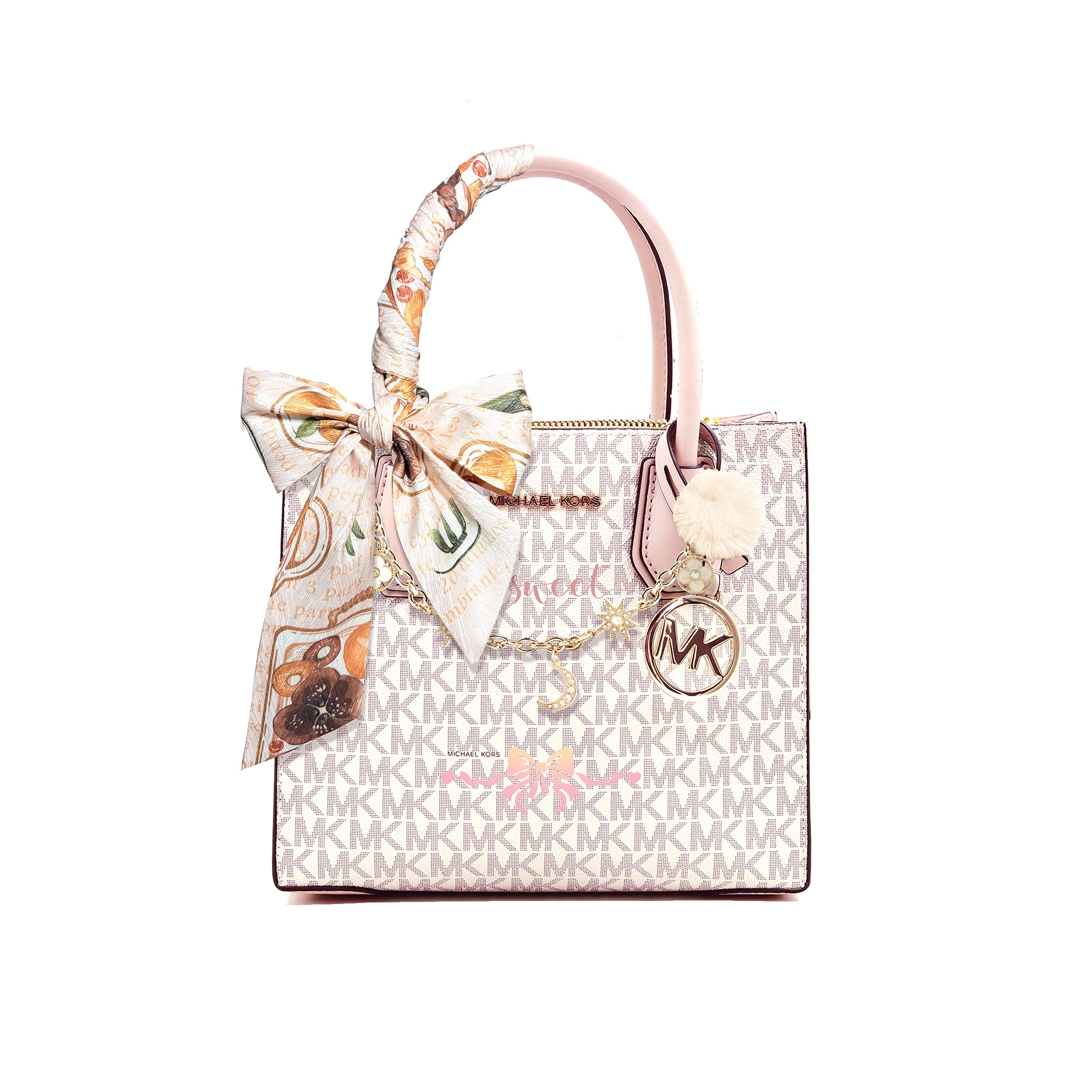 Michael Kors KORS Tote Bag Light Pink — фото 9