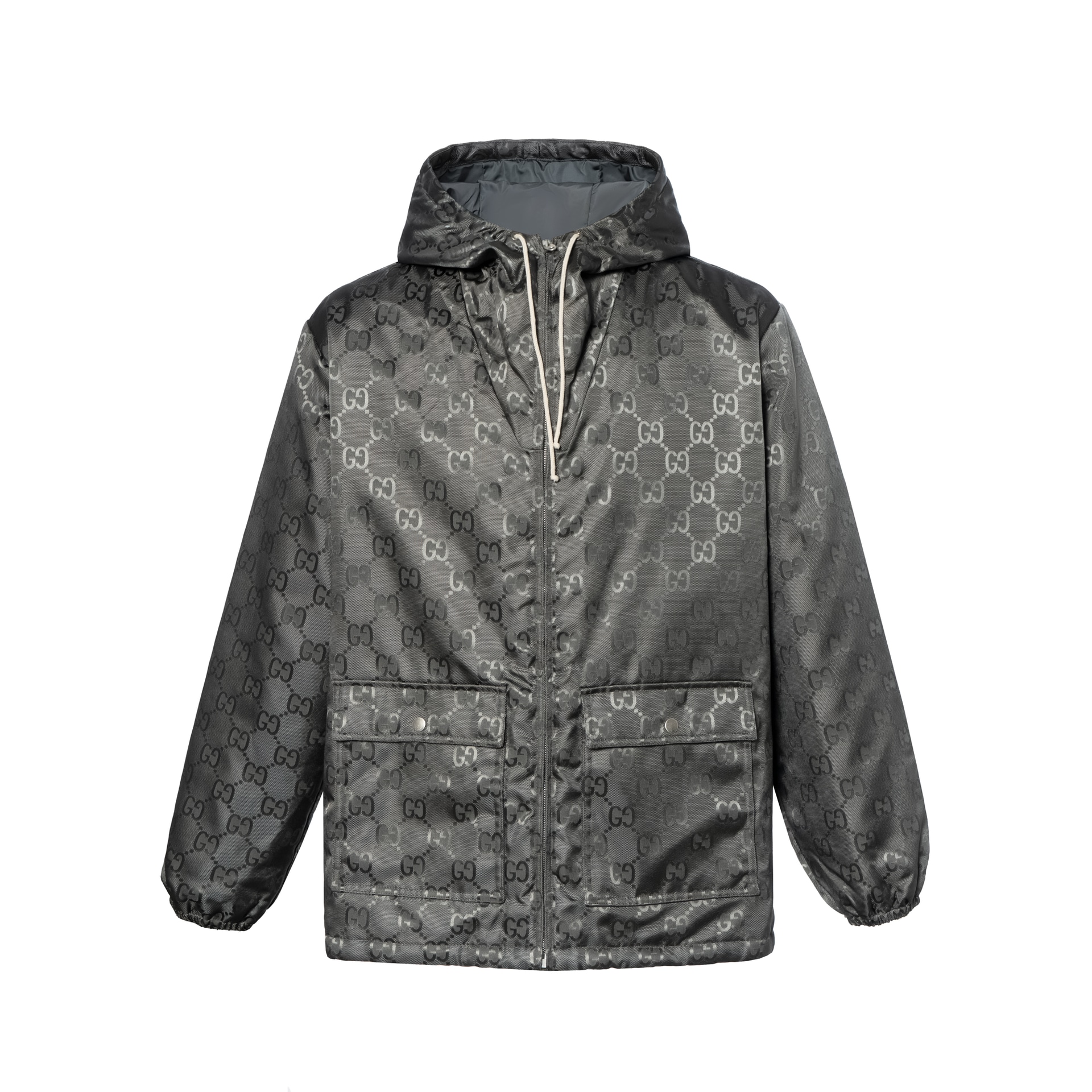 Куртка Gucci Off The Grid Zip Hoodie Grey