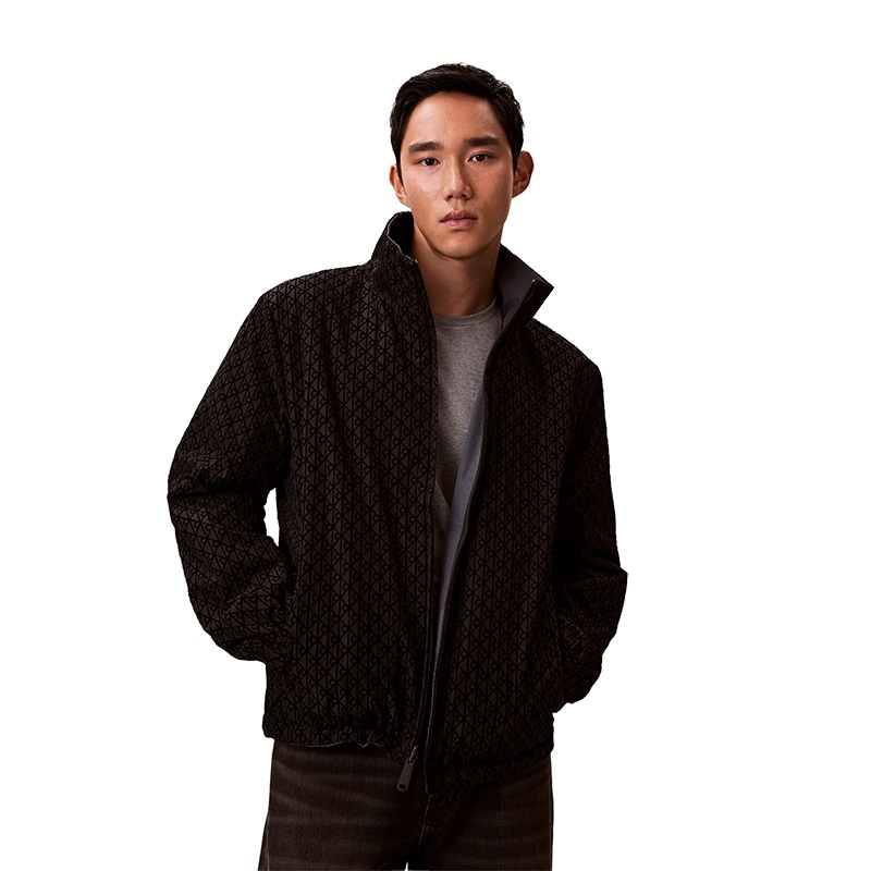 Calvin Klein Reversible Flocked Jacket — фото 8
