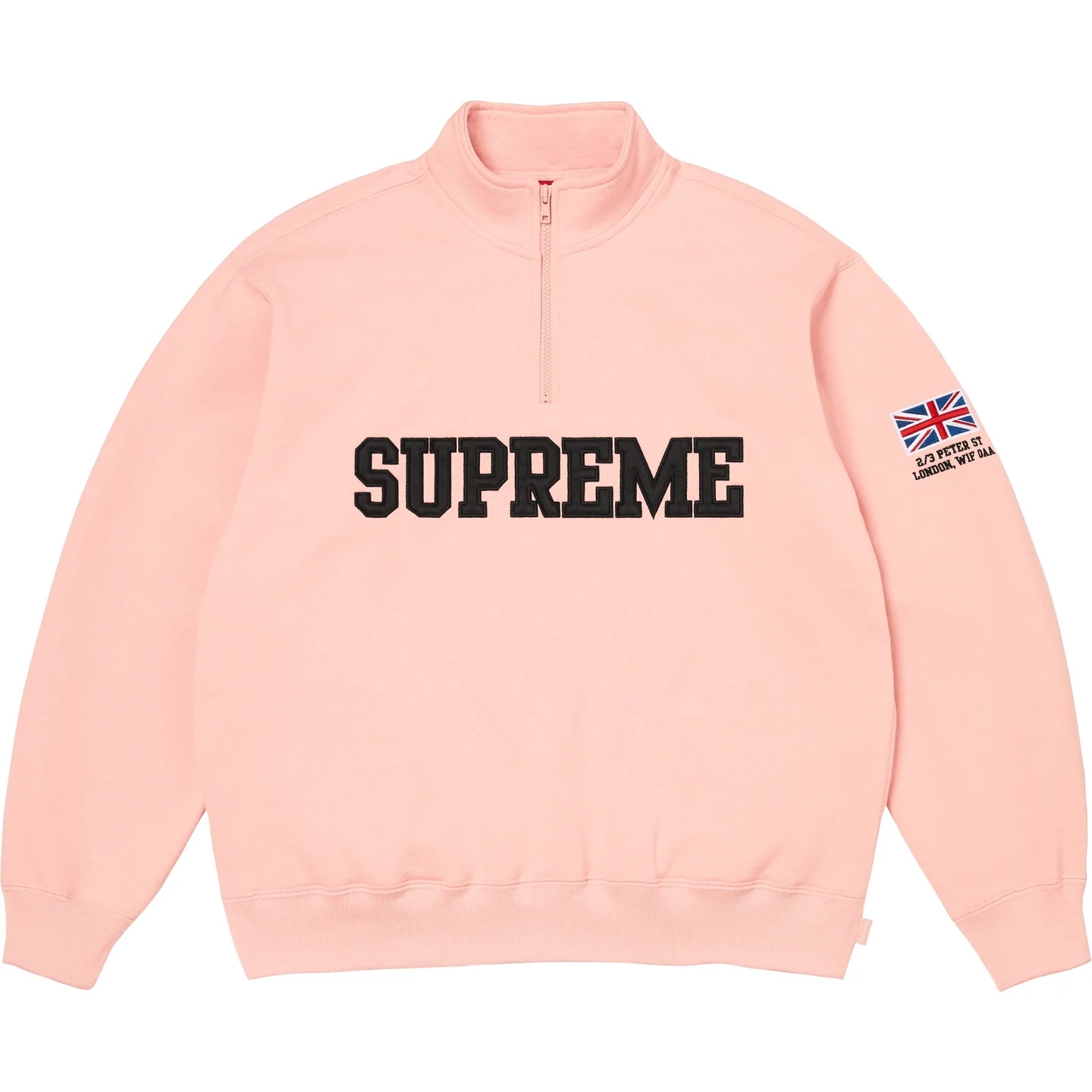 Supreme SS26 WEEK1 Shop Flag Half Zip Pullover — фото 6